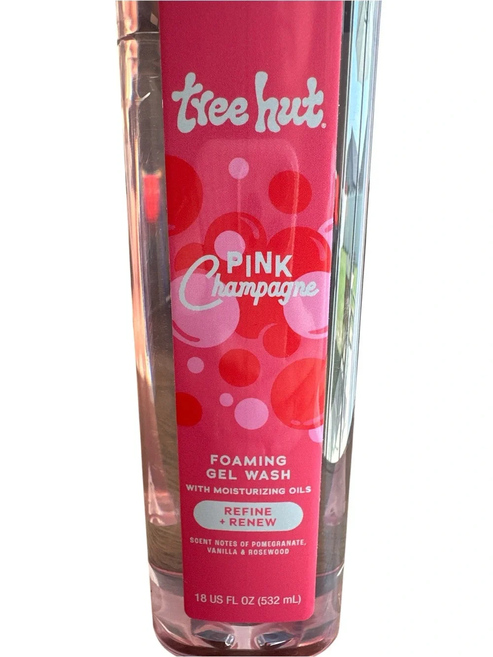Pink Champagne Foaming Gel Wash - Pink